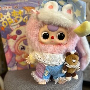 Baby Three 400% Sweet Dreams Bunny with boba eyes